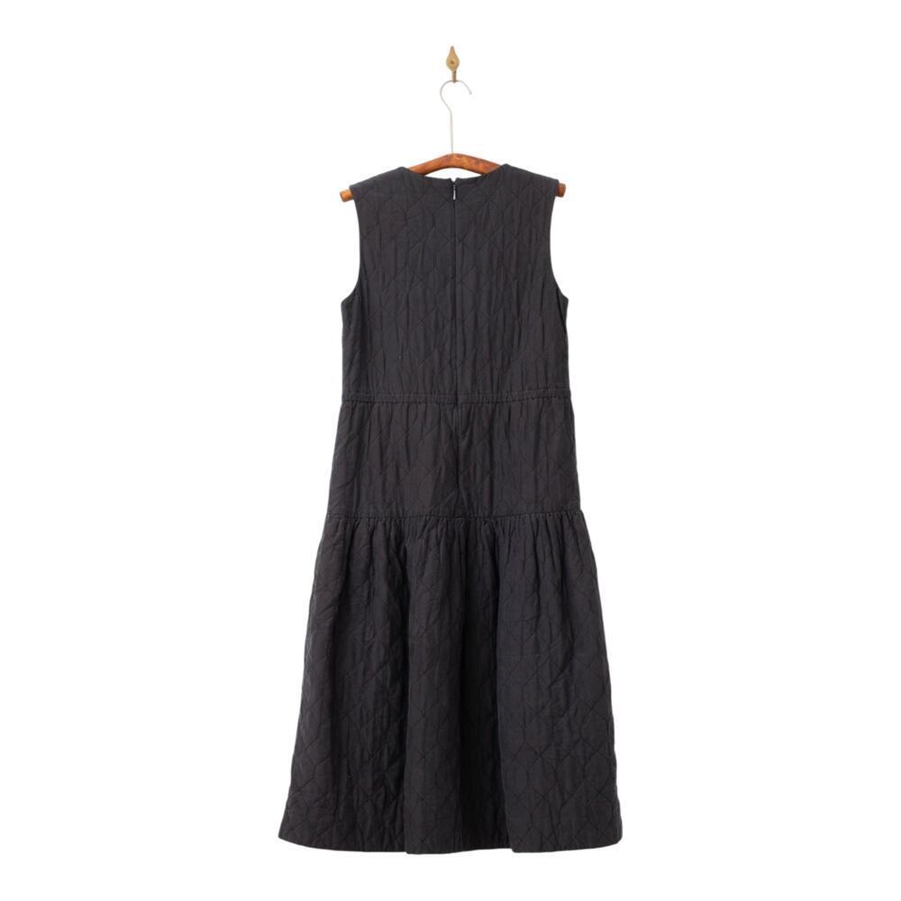 Jason Wu Quilted  cotton plain weave Dress in Black - Picture 5 of 9